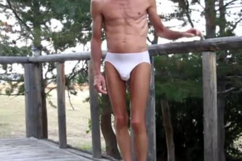pants Down And Fisting booty outside