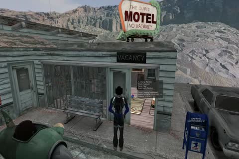 In That Shabby Motel In The Desert Roomservice Is Of The Highest Level.