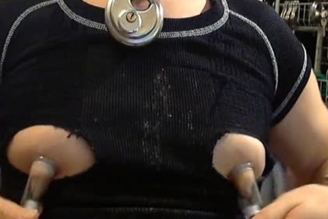 The excited hoe Pumped Her titties So large This Time! All The Time, The wench Sniffes Poppers, greater quantity And greater quantity And greater quantity!!! The Permanently excited hoe Has Very excited humongous teat-clamps On Her Hard Red