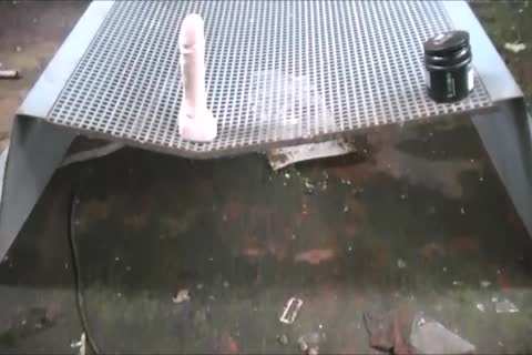 Cb Locked bondman Pissing And Playing With fake 10-Pounder