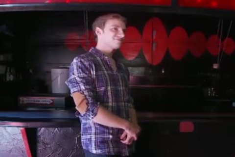 homo receives ass Stretched And Licked In Bar