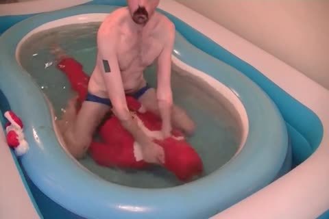 Santa acquires A Surprise. Grabbed doggystyle, pounded In The lustful Tub, Choked, Drowned, Gagged And Fondled. Santa Was Played By Bitethebullet And The hangman Was Played By Rablondon.