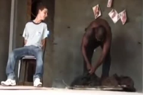 Encheu O Rabo Do Novinha Favelado NegÃ£o