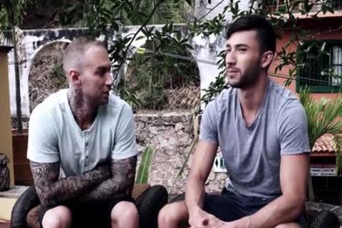 Tattoo homo Flip Flop And ejaculation