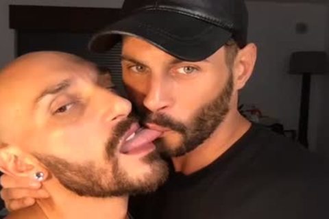 old studs lick Their ramrod And ass