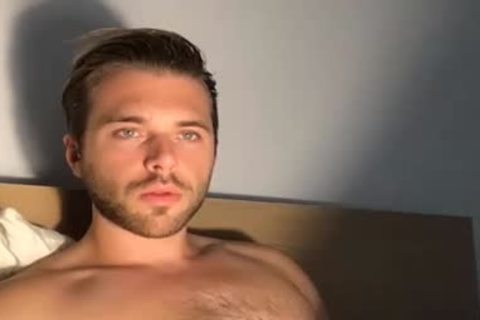 fashionable man Bathing In Live