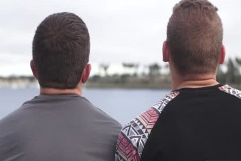 Corbin Colby bangs Logan Cross