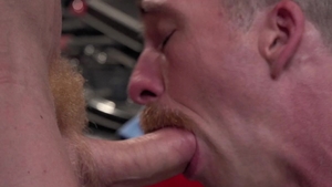 Falcon Studios - Nate Stetson wearing uniform masturbation