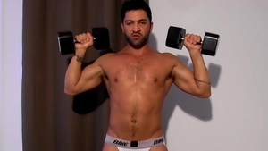 FetishMen: Tight Dominic Pacifico stroking scene