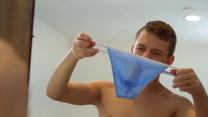 GayRoom - Ian Levine in tiny thongs pounded by Chase Vallon