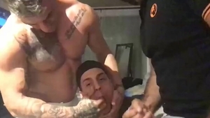 William Seed Teddy Torres And A Smart guy Homemade oral-sex