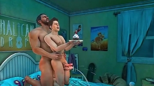 manga clip scene happy Birthday XXX