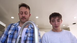 Family Dick: Drenched Twink Takes on Big Daddy's Meat